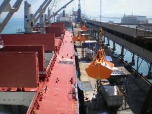 Discharging Survey Bulk Cargo